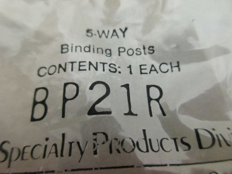 SUPERIOR ELECTRIC BP21R BINDING POST NSMP