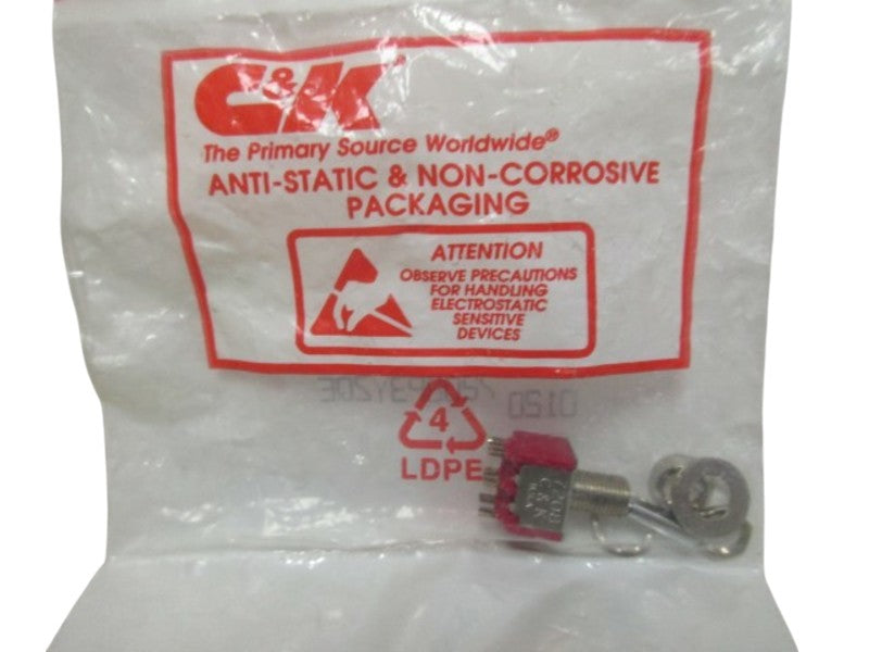 C&K 7208P3YZQE TOGGLE SWITCH NSMP