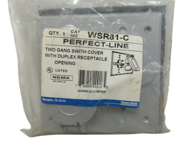 THOMAS & BETTS WSR81-C SWITCH COVER NSMP