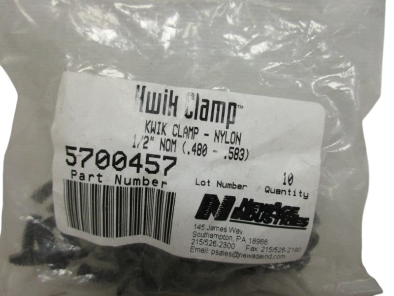 NSNP AGE INDUSTRIES 5700457 KWIK CLAMP (PACKAGE OF 10) NSMP