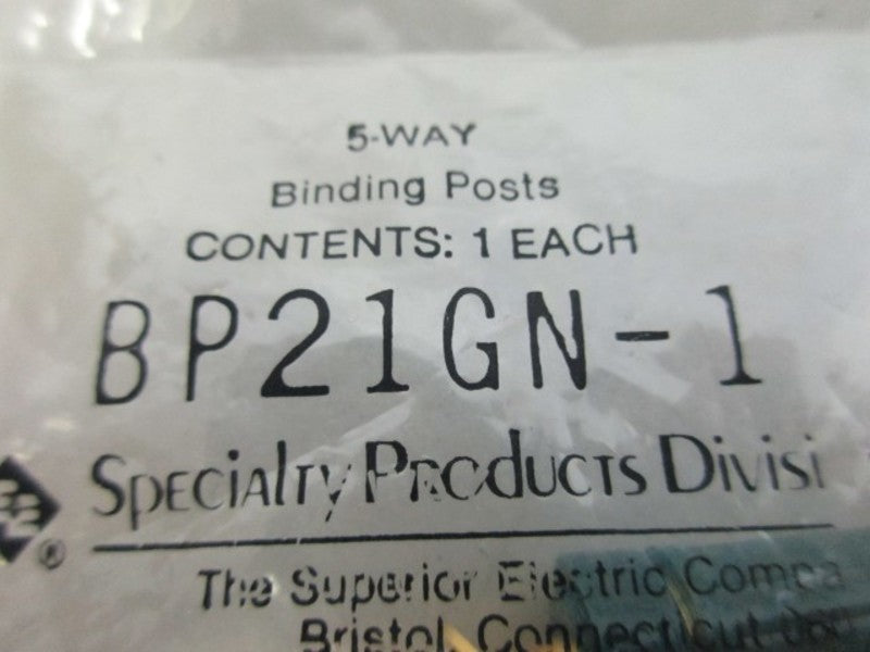 SPECIALITY BP21GN-1 5-WAY BINDING POST NSMP