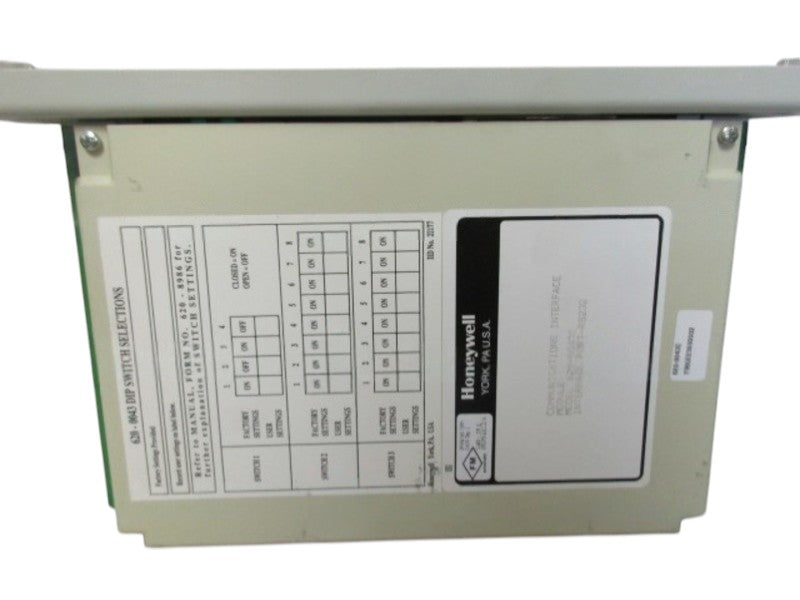 HONEYWELL 620-0043C COMMUNICATION INTERFACE UNMP