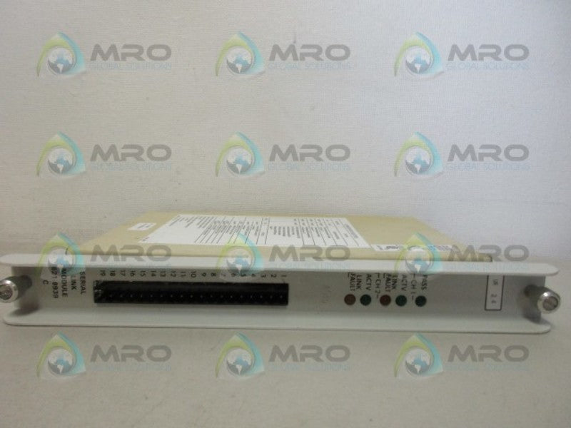 HONEYWELL 621-9939C SERIAL LINK MODULE UNMP