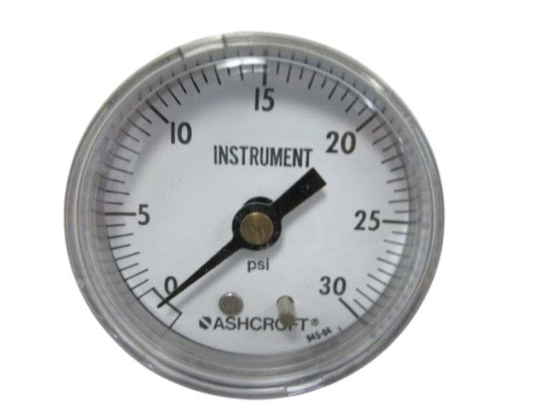 ASHCROFT 945-04 PRESSURE GAUGE 0-30 NSNP