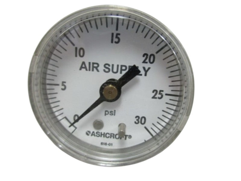 ASHCROFT 616-01 PRESSURE GAUGE 0-30 NSNP