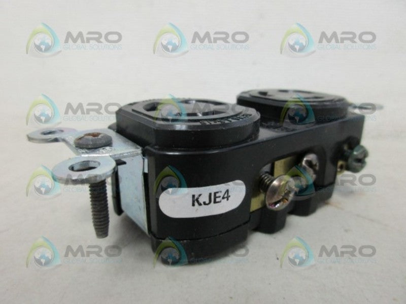 LEVITON KJE4 DUPLEX OUTLET NSNP