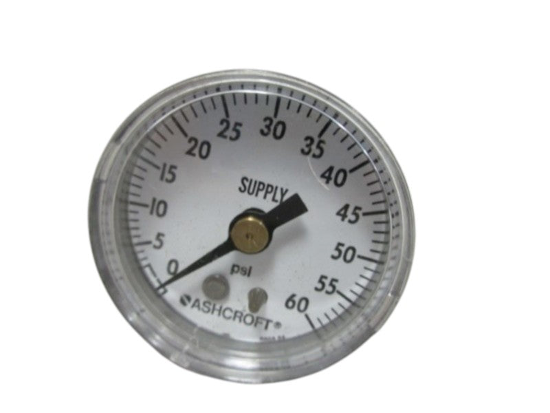 ASHCROFT 0000-04 PRESSURE GAUGE 0-60 NSNP