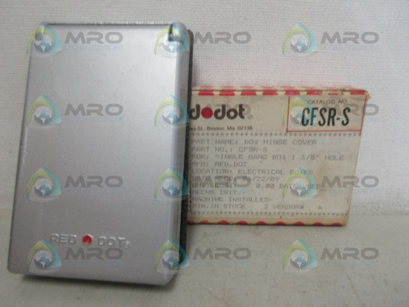 RED DOT CFSR-S HINGE COVER NSMP