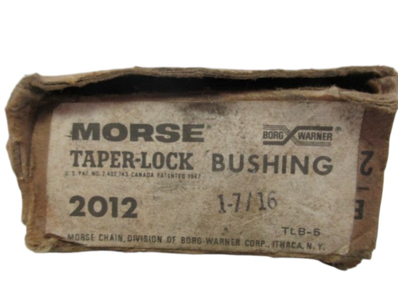 MORSE 2012 TAPER BUSHING 1 7/16''  NSMP