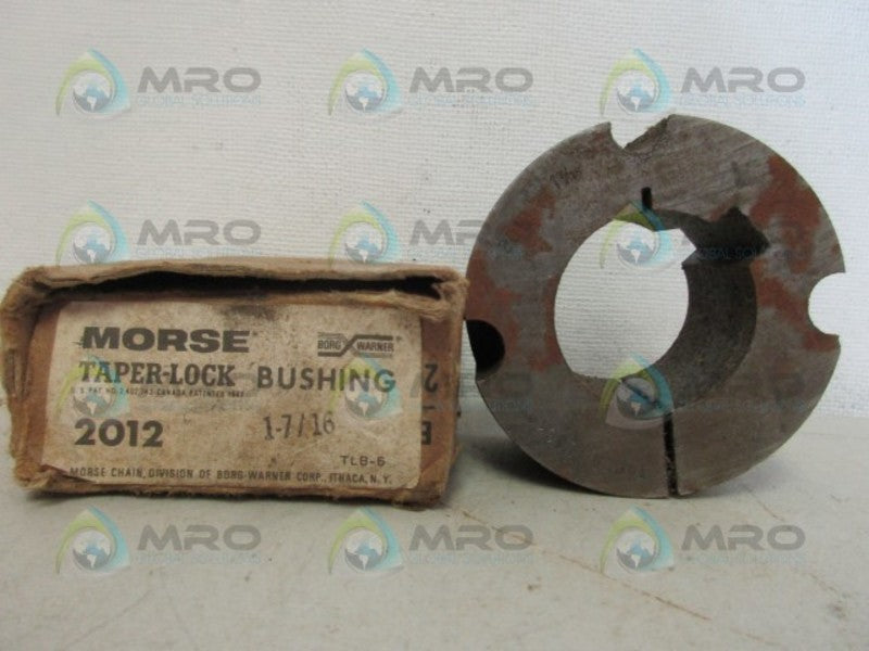 MORSE 2012 TAPER BUSHING 1 7/16''  NSMP