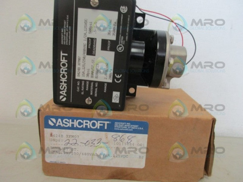 ASHCROFT B424BXFM07 30PSI NSMP