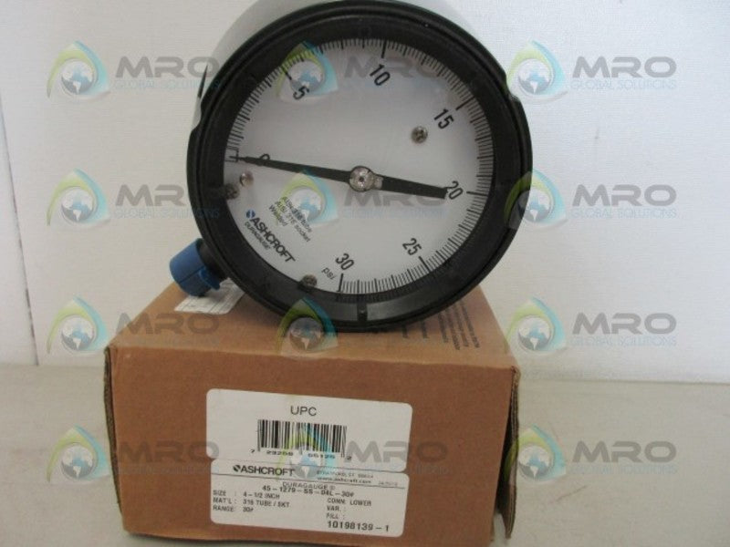 ASHCROFT 451279SS04L30# 0-30 NSMP