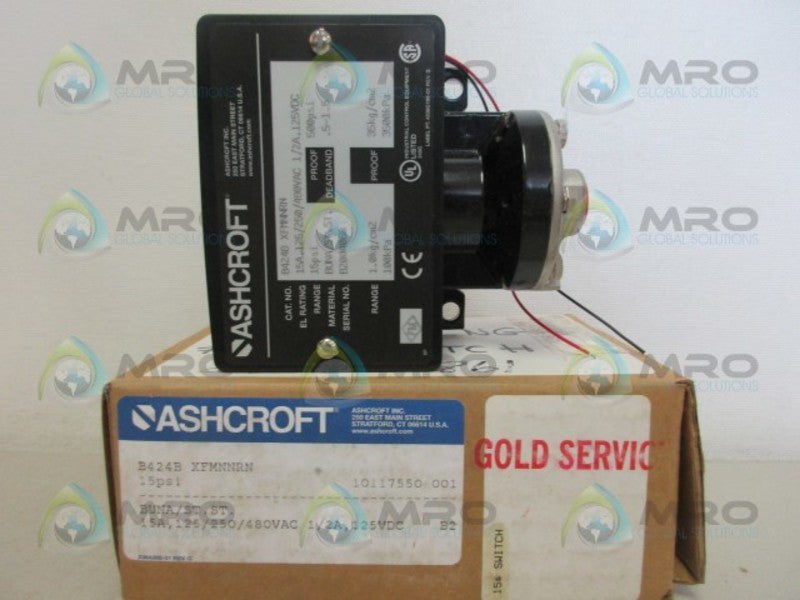 ASHCROFT B424BXFMNNRN 15PSI NSMP