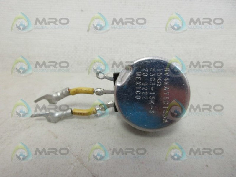 CLAROSTAT RV4NAYSD153A POTENTIOMETER UNMP