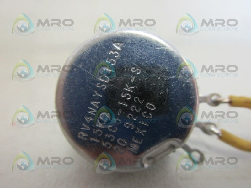 CLAROSTAT RV4NAYSD153A POTENTIOMETER UNMP