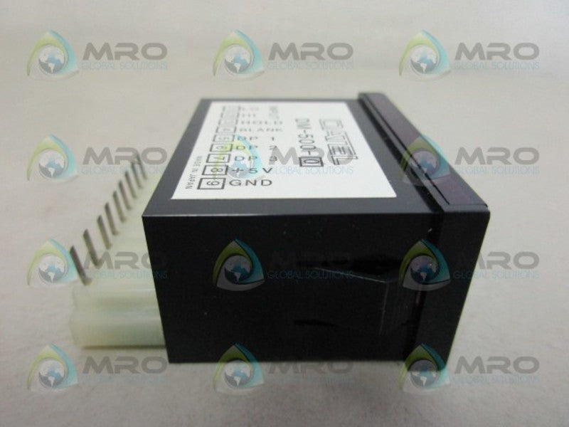 DATEL DM-500-0 PANEL METER NSMP