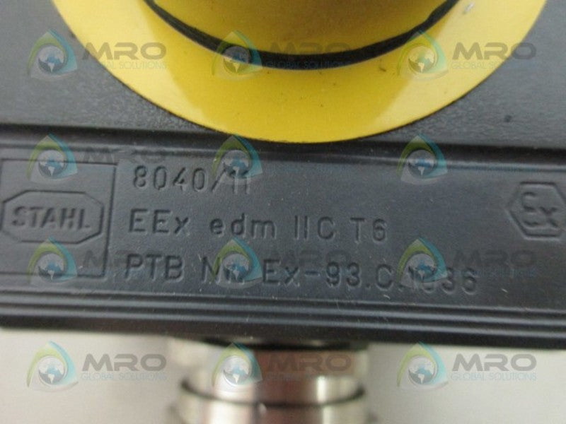 STAHL 8040/11 CONTROL STATION NSMP
