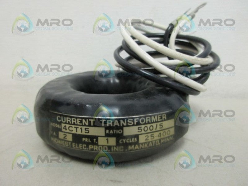 MIDWEST ELECTRIC 4CT15 CURRENT TRANSFORMER NSNP