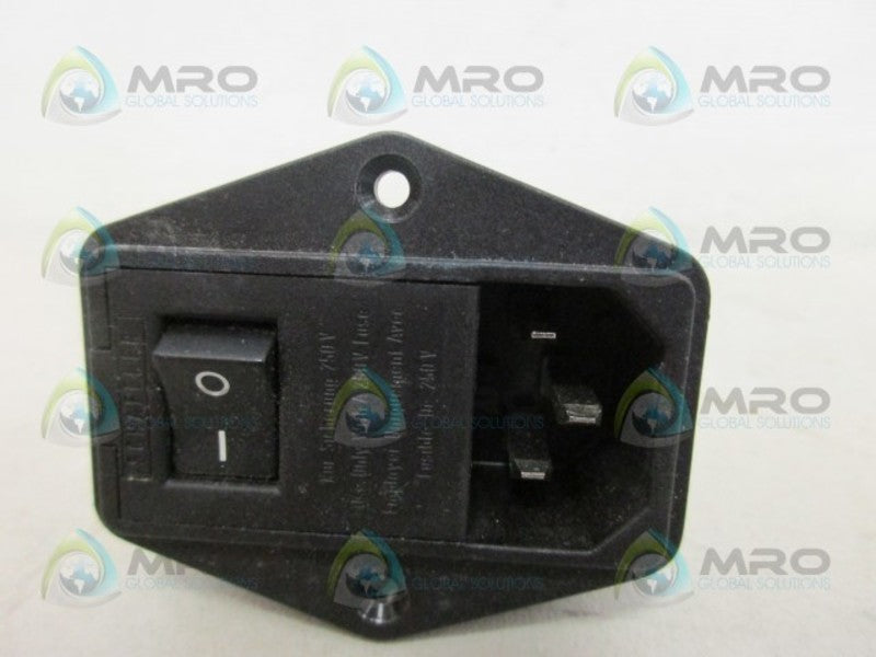SCHAFFNER FN388-6 POWER ENTRY MODULE PLUG UNMP