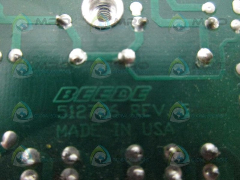 BEEDE 512726 CIRCUIT BOARD UNMP