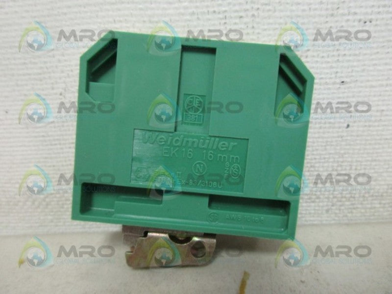 WEIDMULLER EK16 TERMINAL BLOCK NSNP