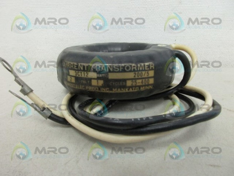 MIDWEST ELECTRIC 3CT12 CURRENT TRANSFORMER NSNP