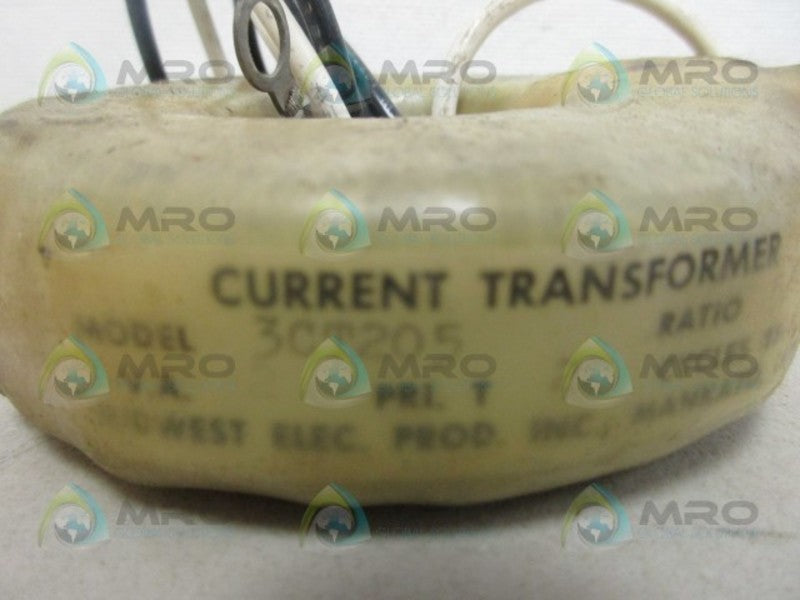 MIDWEST ELECTRIC 3CT205 CURRENT TRANSFORMER NSNP