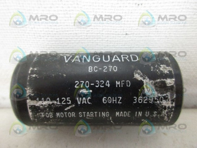 VANGUARD 270-324 CAPACITOR UNMP
