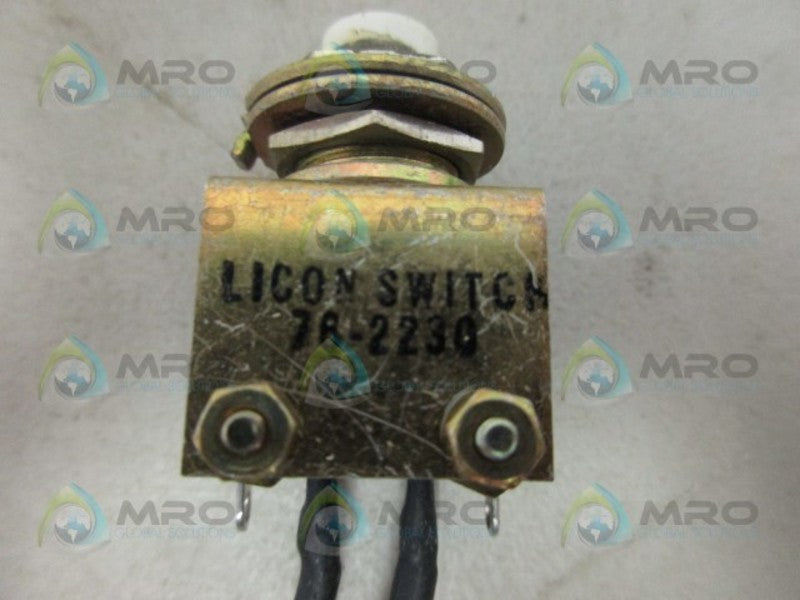 LICON 76-2230 SWITCH AS PICTURED UNMP