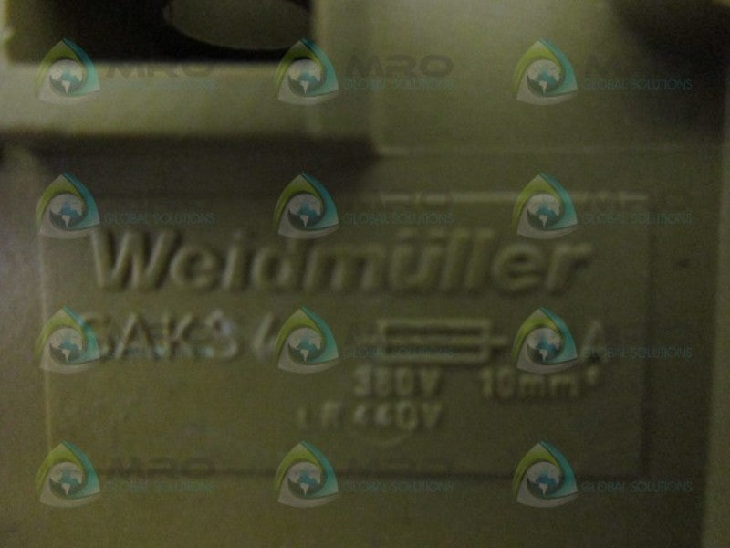 WEIDMULLER SAKS4 TERMINAL BLOCK  NSNP