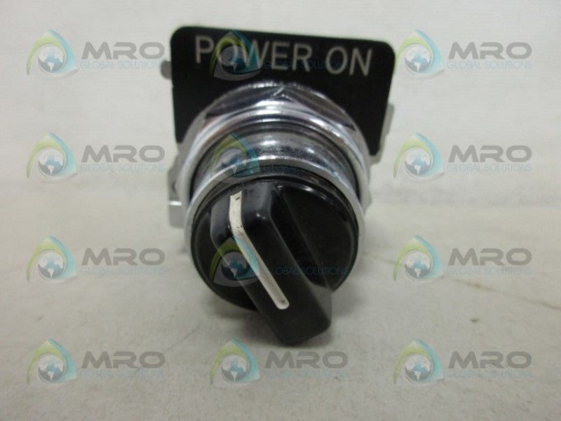 CUTLER HAMMER 2086 PUSHBUTTON SWITCH UNMP