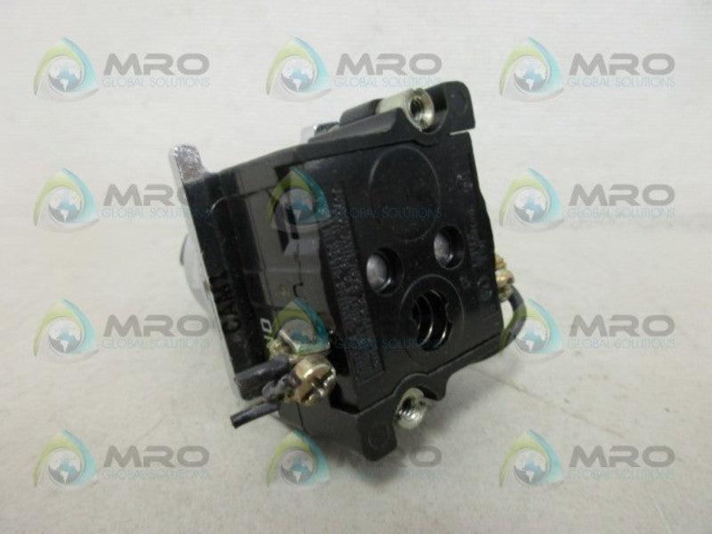 CUTLER HAMMER 2086 PUSHBUTTON SWITCH UNMP