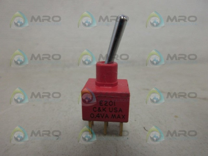 C&K E201 TOGGLE SWITCH NSNP