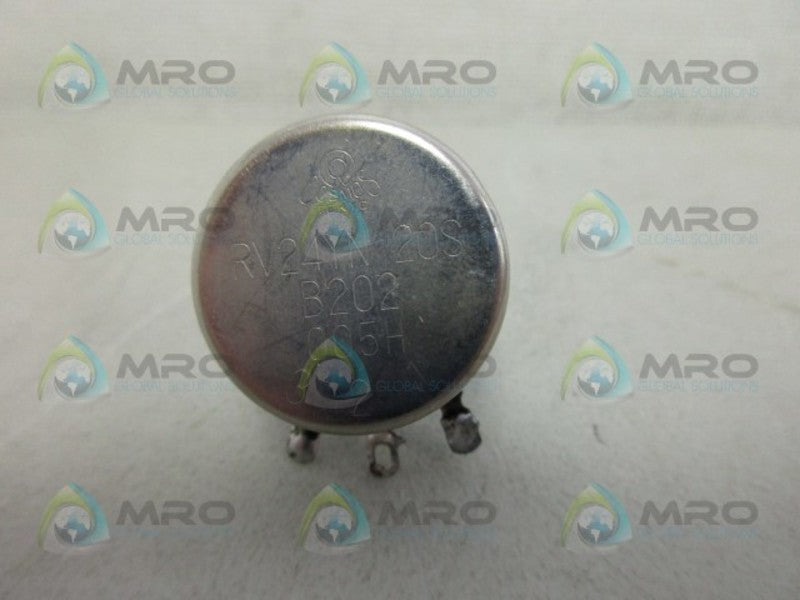 CLAROSTAT RV24YN20SB202 POTENTIOMETER UNMP