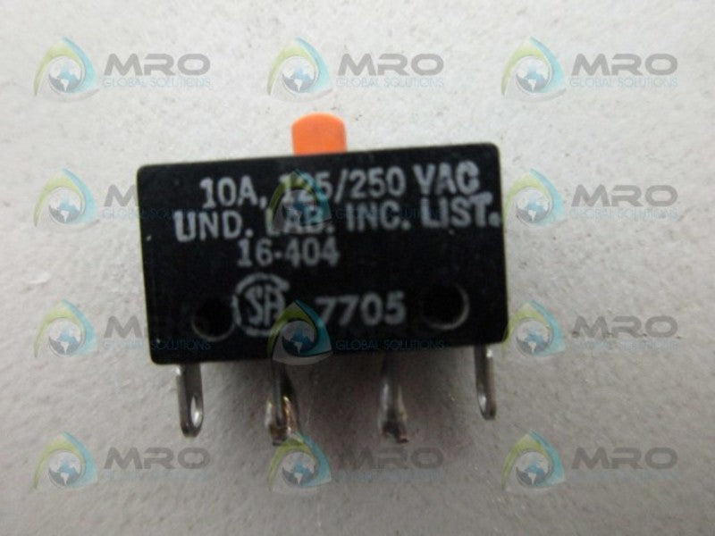 LICON 16-404 SNAP ACTION SWITCH UNMP