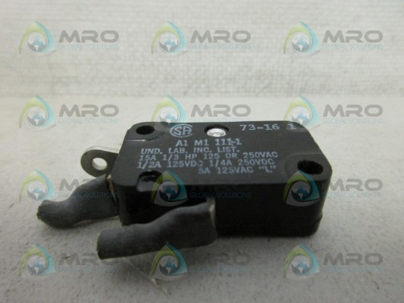 POTTER & BRUMFIELD 111-1 SNAP ACTION SWITCH UNMP