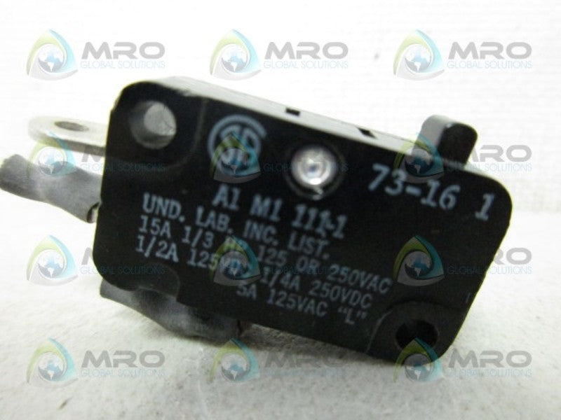 POTTER & BRUMFIELD 111-1 SNAP ACTION SWITCH UNMP