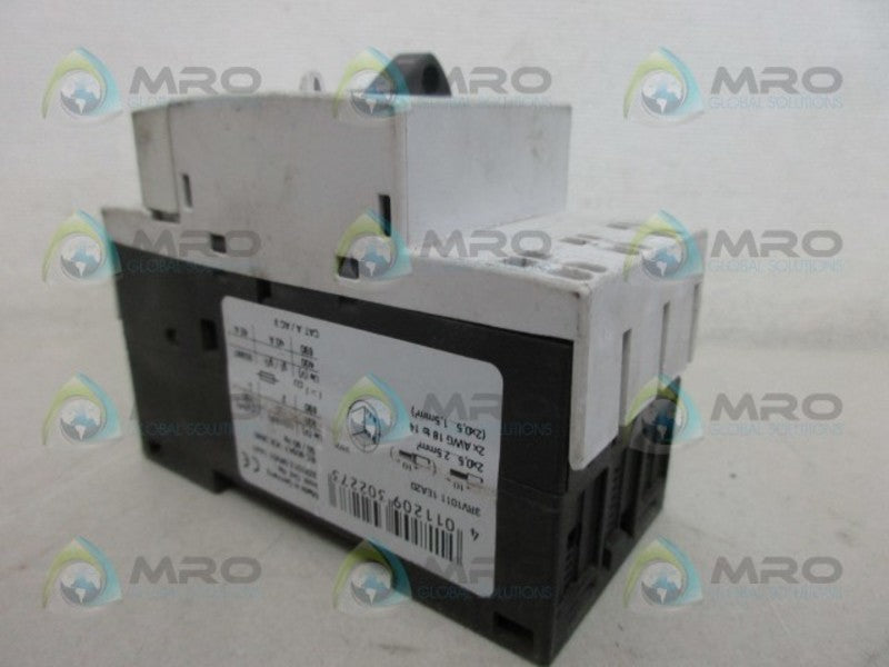 SIEMENS 3RV1011-1EA20 CIRCUIT BREAKER UNMP