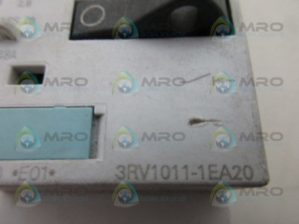 SIEMENS 3RV1011-1EA20 CIRCUIT BREAKER UNMP