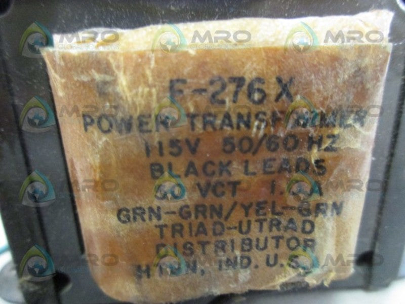 TRIAD F-276X POWER TRANSFORMER UNMP