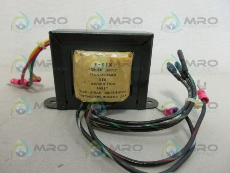 TRIAD F-91X POWER SUPPLY TRANSFORMER UNMP