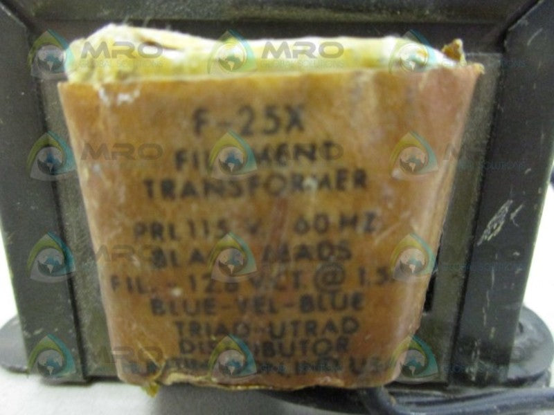 TRIAD F-25X TRANSFORMER UNMP