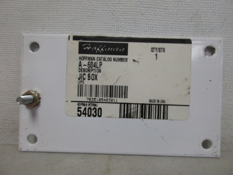 HOFFMAN A-604LP DOOR PANEL UNMP