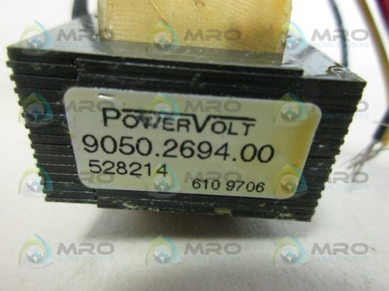 POWERVOLT 9050.2694.00 TRANSFORMER UNMP