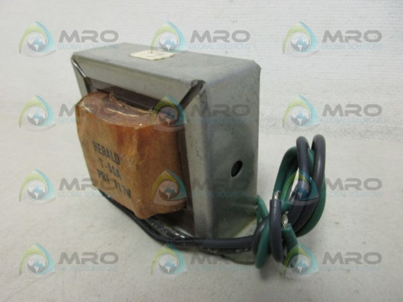 HERALD T-55A TRANSFORMER 117V UNMP