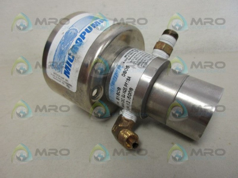 MICROPUMP 81808 GEAR PUMP HEAD (AS PICTURED) UNMP