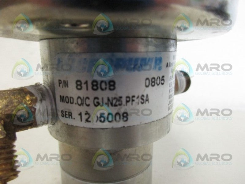 MICROPUMP 81808 GEAR PUMP HEAD (AS PICTURED) UNMP