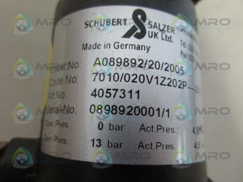 SCHUBERT 4057311 VALVE NSNP