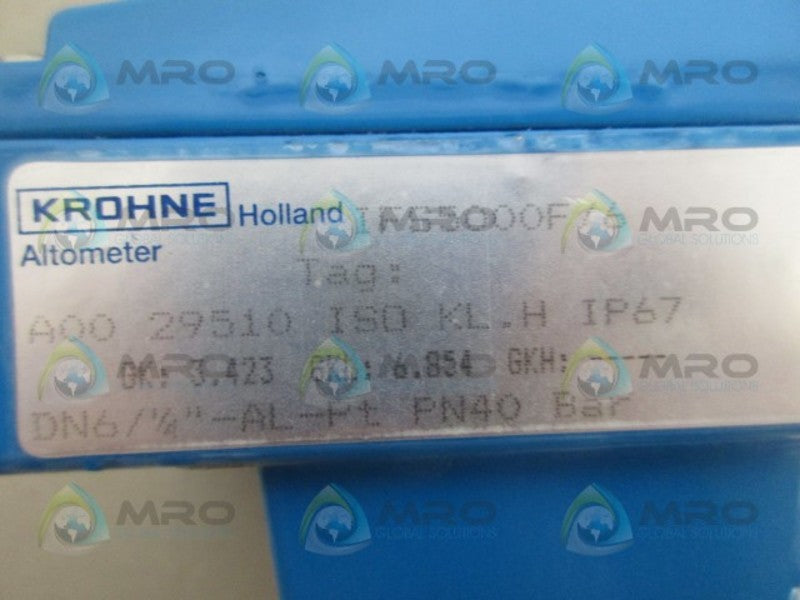 KROHNE IFS5000F/6 ALTOMETER NSNP
