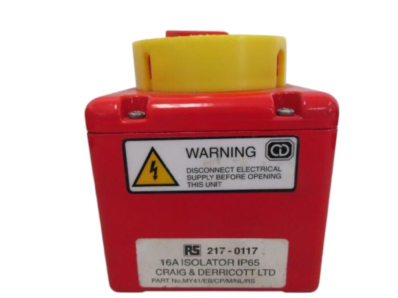 CRAIG & DERRICOTT MY41/EB/CP/M/NL/RS DISCONNECT SWITCH NSNP